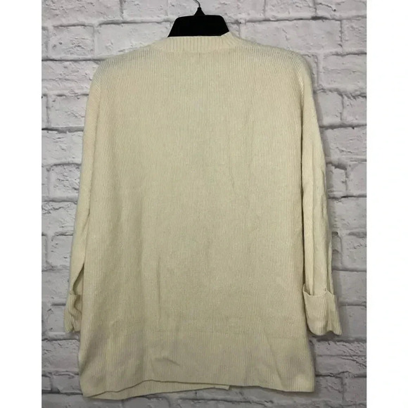 Madewell Asherton button front wool alpaca blend waffle knit cardigan sweater S - Picture 7 of 9